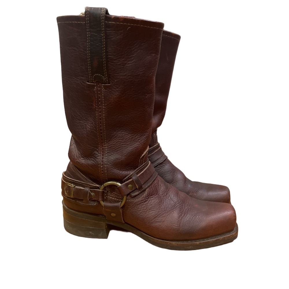 Brown Leather Women's Boots